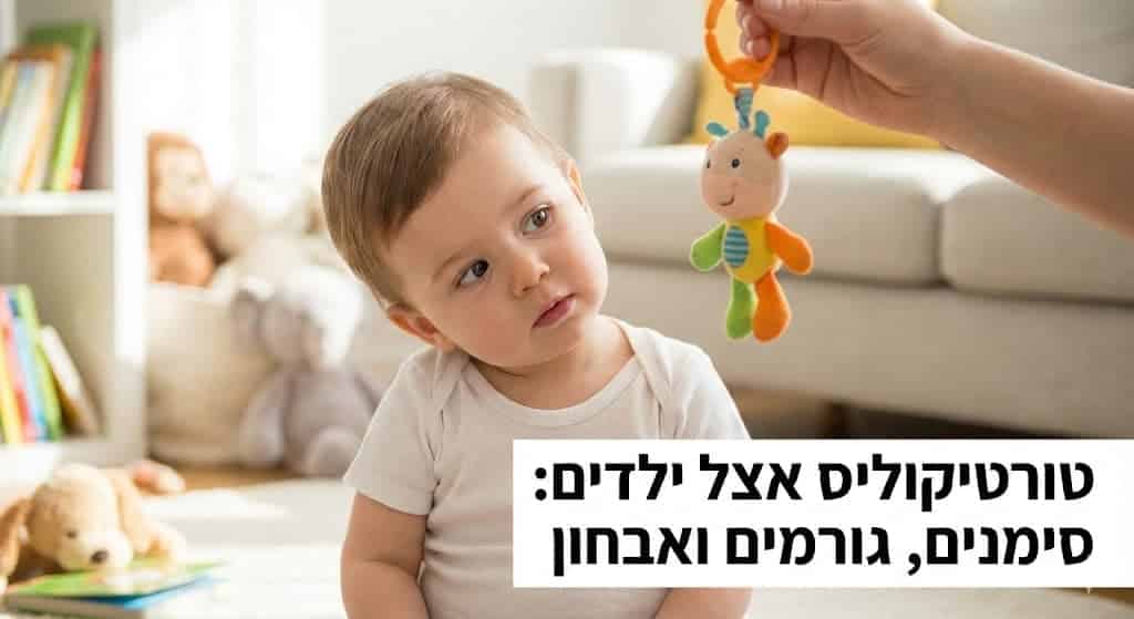 טורטיקוליס אצל ילדים