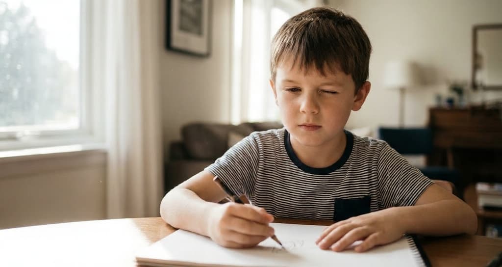 טיקים בעיניים אצל ילדים